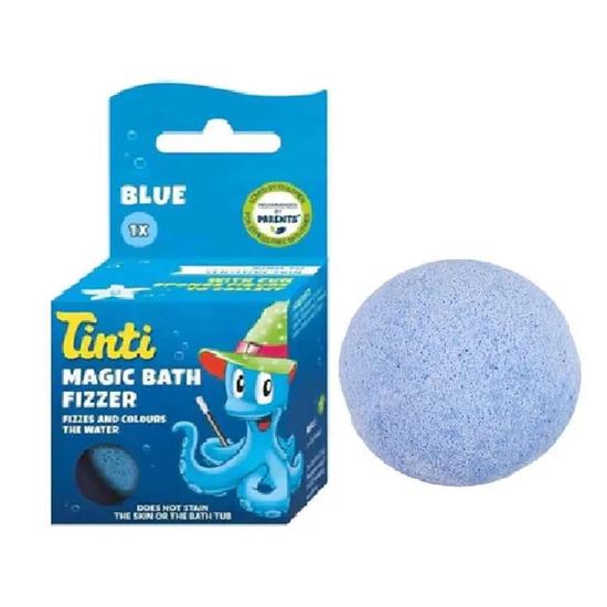 Tinti Magic Bath Fizzer Ball Blue 40g