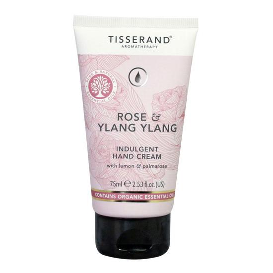 Tisserand Aromatherapy Rose & Ylang Ylang Indulgent Hand Cream 75ml
