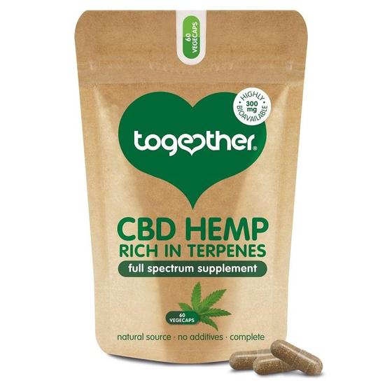 Together Health CBD Hemp Vegicaps 60 Vegicaps