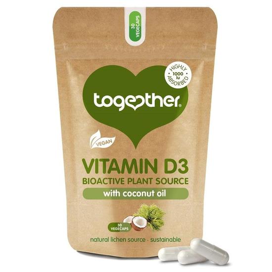 Together Health Vegan Vitamin D3 Vegicaps 30 Vegicaps