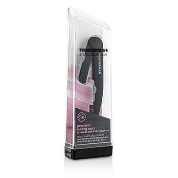 Tweezerman Precision Folding Razor Black -