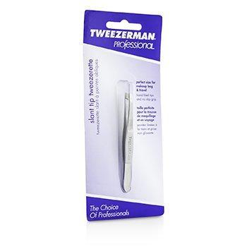 Tweezerman Professional Slant Tip Tweezer Classic Stainless Steel -