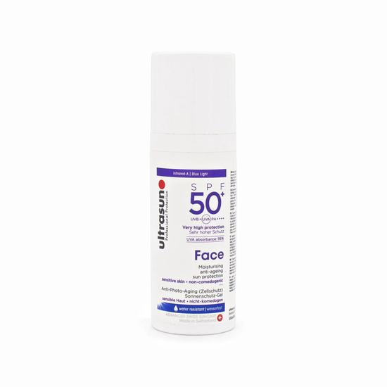 Ultrasun Face Moisturising Anti-Ageing Sun Protection SPF 50+ 50ml (Imperfect Box)