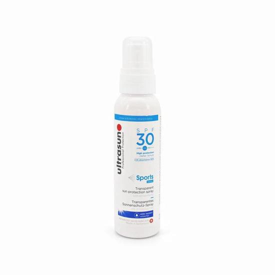 Ultrasun Transparent Sports Spray SPF 30 150ml (Imperfect Box)