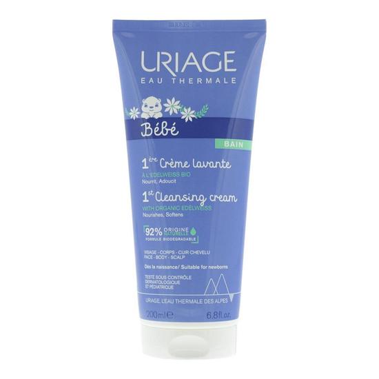 Uriage Bebe 1st Cleansing Cream Suitable For Newborns 200ml