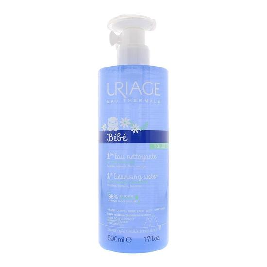 Uriage Bebe 1st Cleansing Water With Organic Edelweiss 500ml