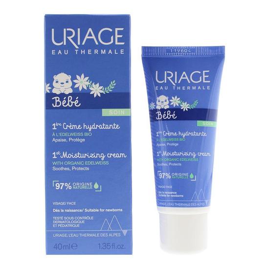 Uriage Bebe 1st Moisturising Face Cream With Organic Edelweiss 40ml