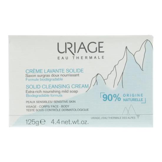 Uriage Eau Thermale Solid Cleansing Cream Soap 125g