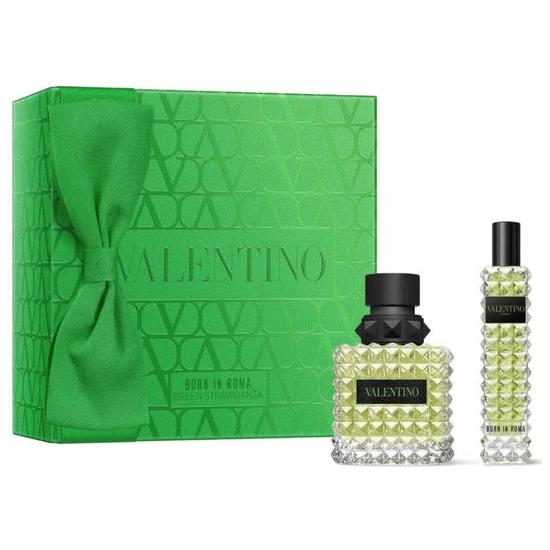 Valentino Donna Born In Roma Green Stravaganza Eau De Parfum Gift Set 50ml