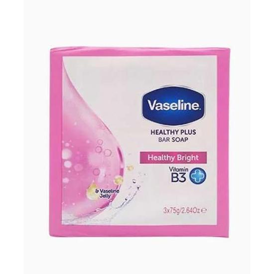 Vaseline Helathy Bright Vitamin B3 Healthy Plus Bar Soap 3 x 75 g