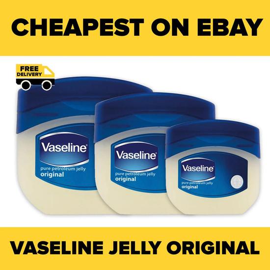 Vaseline Pure Petroleum Jelly Original Protect DRY Skin 100ml