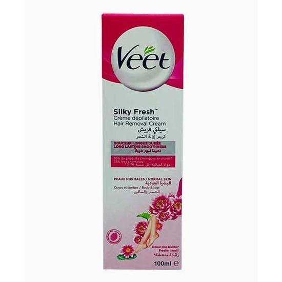 Veet Silky Fresh Hair Removal Cream For Normal Skin 100ml