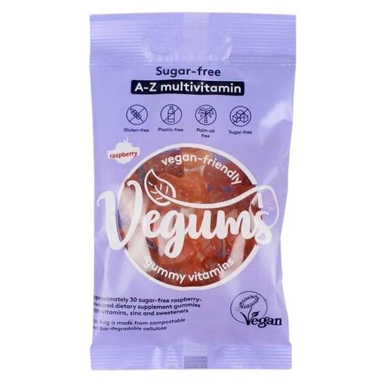 Vegums Sugar-Free A-Z Multivitamin Gummies 30 Gummies