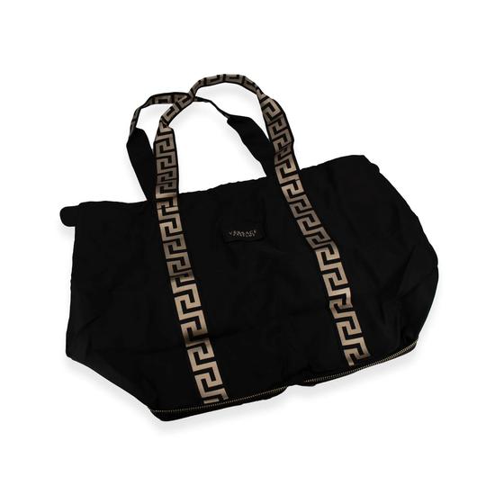 Versace Parfums Black & Gold Folding Tote Bag Missing Box