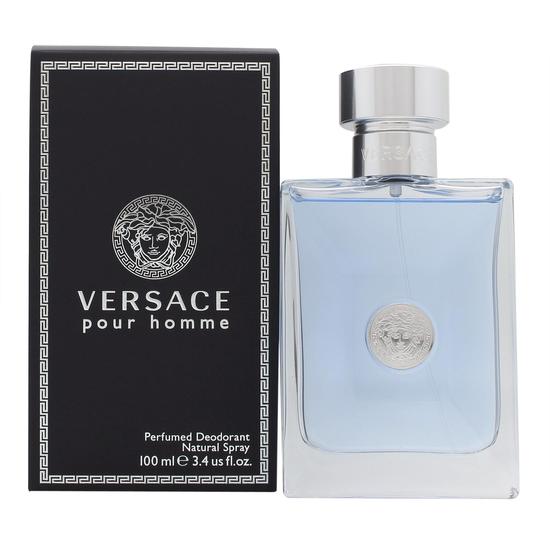 Versace Pour Homme Perfumed Deodorant Spray For Him 100ml