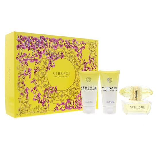 Versace Yellow Diamond Eau De Toilette Gift Set