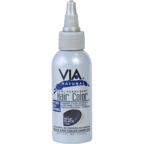 Via Natural Semi Permanent Hair Colour 118ml / Sunset Red