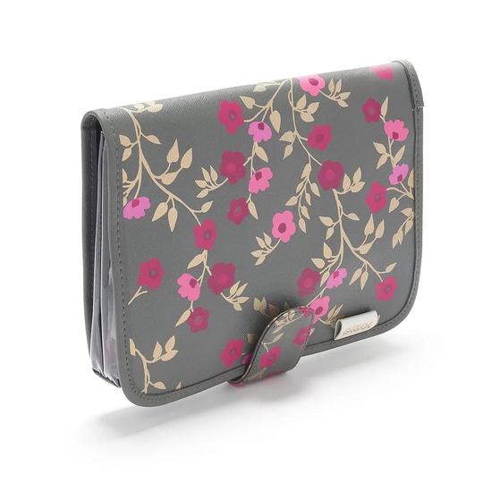 Victoria Green 'Kate' Hanging Beauty Bag In Blossom Charcoal