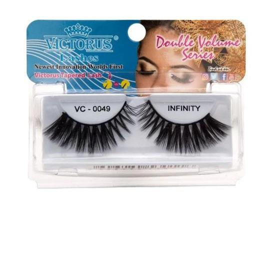 Victorus Infinity Eyelashes VC 0049 Black tapered lashes