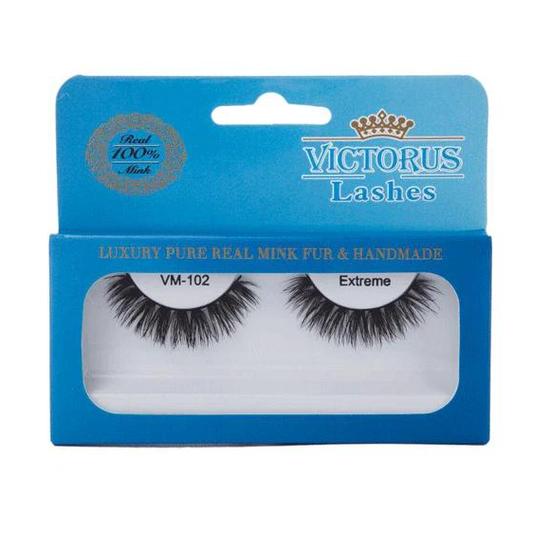 Victorus Luxury Pure Real Mink Fur & Handmade VM102 Extreme Lashes