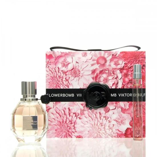 VIKTOR&ROLF Flowerbomb Flowerbomb Gift Set Eau De Parfum 50ml + Eau De Parfum 10ml