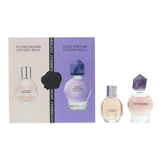 VIKTOR&ROLF Flowerbomb Good Fortune Eau De Parfum Gift Set 7ml x 2