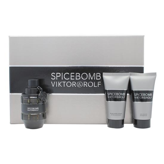 VIKTOR&ROLF Spicebomb Gift Set 50ml Eau De Toilette + 10ml Eau De Toilette