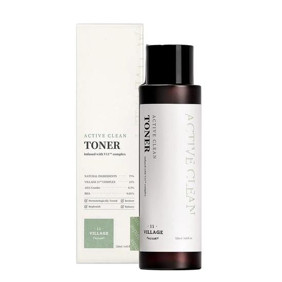 VILLAGE 11 FACTORY Active Clean Toner 120ml