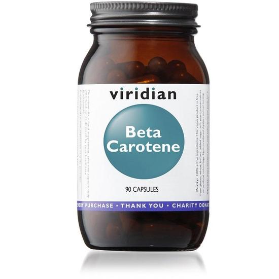 Viridian Beta Carotene Capsules 90 Capsules