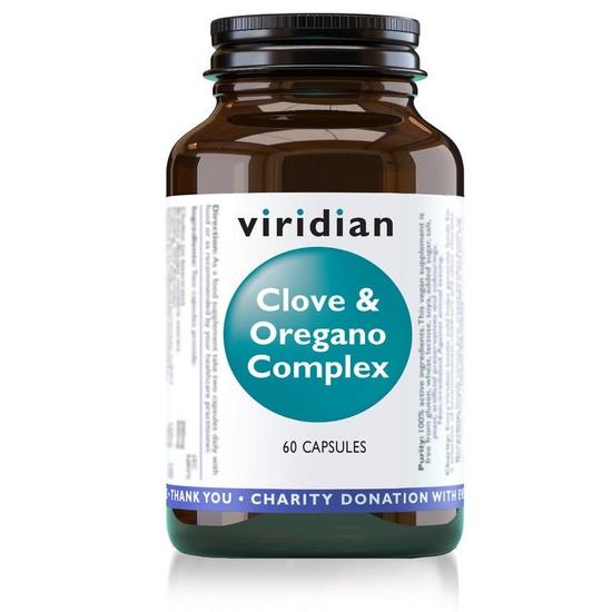 Viridian Clove & Oregano Complex Vegicaps 60 Vegicaps