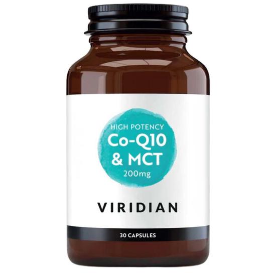 Viridian Co-enzyme Q10 200mg With MCT Veg Capsules 30 Capsules