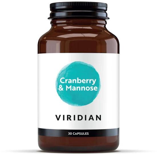 Viridian Cranberry & Mannose Veg Capsules 30 Capsules