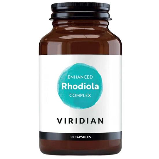 Viridian Enhanced Rhodiola Complex Veg Capsules 30 Capsules