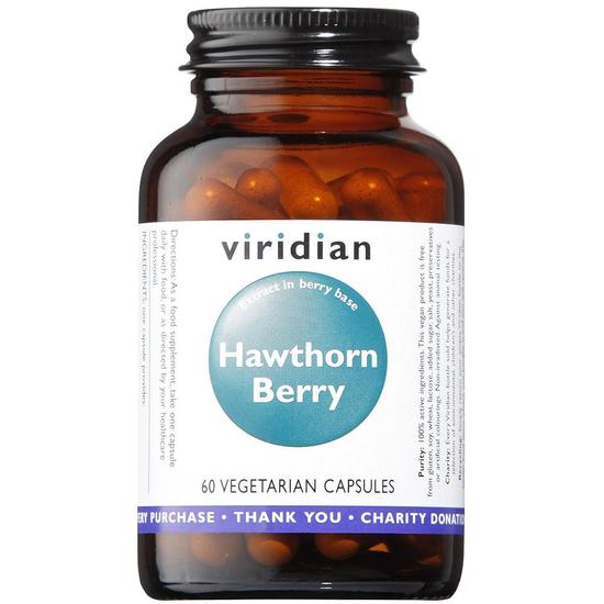 Viridian Hawthorn Berry Veg Capsules 60 Capsules