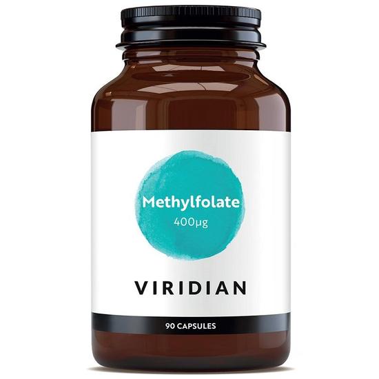 Viridian Methylfolate 400ug Capsules 90 Capsules