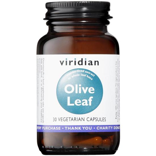 Viridian Olive Leaf Extract Veg Capsules 30 Capsules