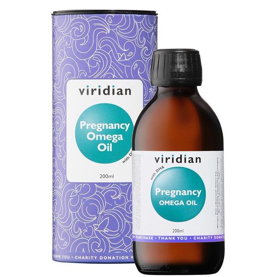 Viridian Pregnancy Omega Oil For Pregnancy & Lactation 200ml