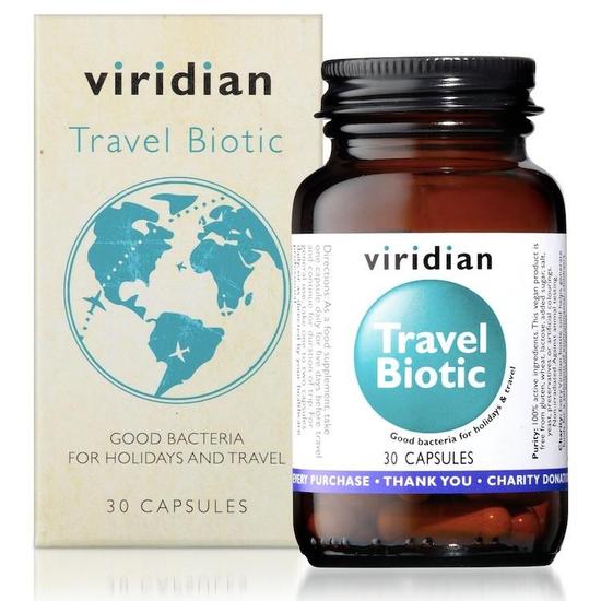 Viridian Travel Biotic Vegicaps 30 Vegicaps