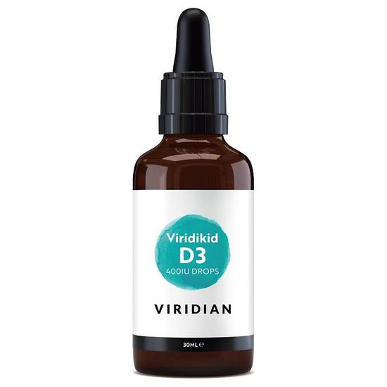 Viridian viridiKid Vitamin D3 Drops 400iu