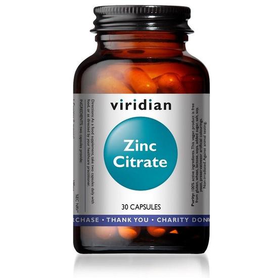 Viridian Zinc Citrate Capsules