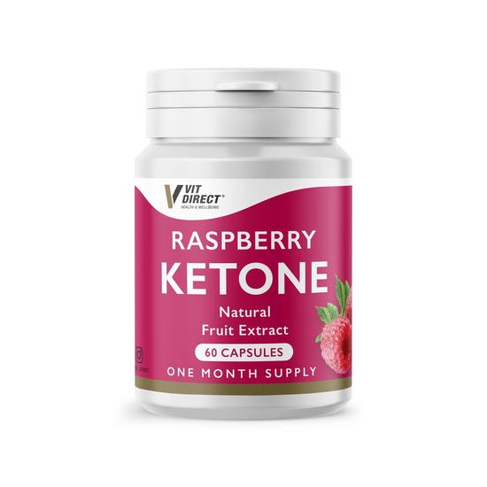 Vit Direct Raspberry Ketone Natural Fruit Extract Capsules 60 Capsules