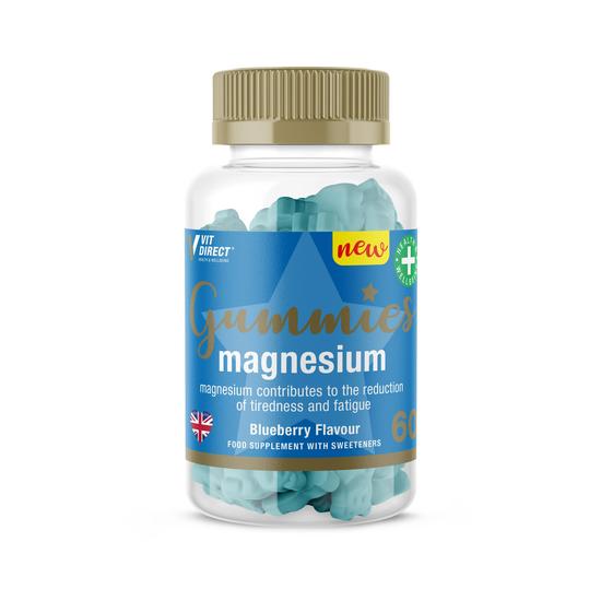 Vit Direct Vitamin Gummies Magnesium Chewables Gummies 60 chewables