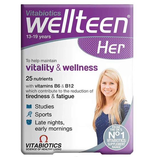 Vitabiotics Wellteen Her Tablets x 30
