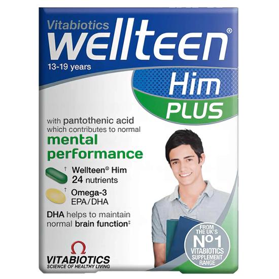 Vitabiotics Wellteen Him Plus Tablets x 56