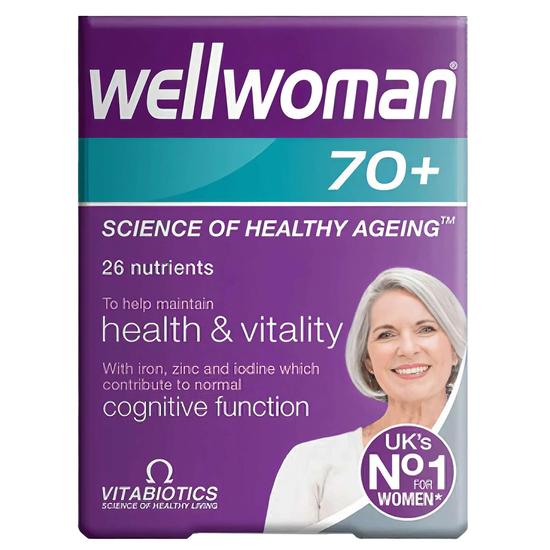 Vitabiotics Wellwoman 70+ Tablets x 30