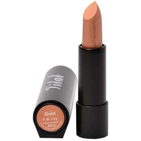 Vital Makeup Lipstick Gold 3.5 g