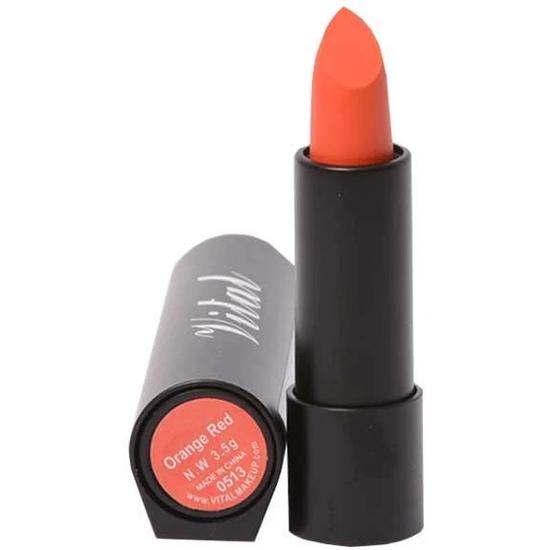 Vital Makeup Lipstick Orange Red 3.5 g