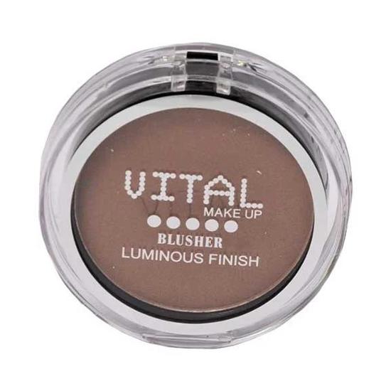 Vital Makeup Luminous Finish Blusher 01 Eclipse