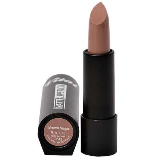 Vital Makeup Matte Lipstick Brown Sugar 3.5 g