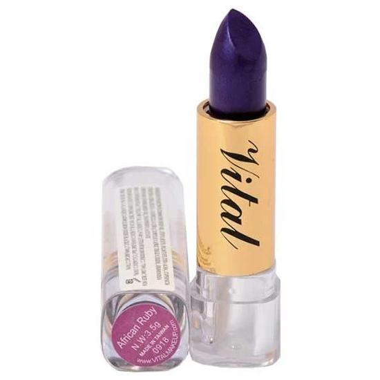 Vital Makeup Moisturising Lipstick African Ruby 3.5 g